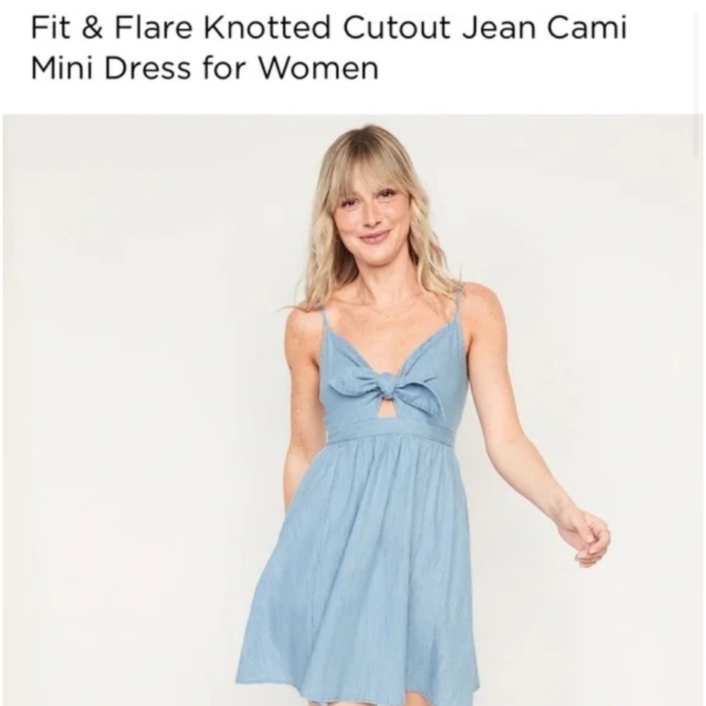 Old Navy Light Blue Mini Dress